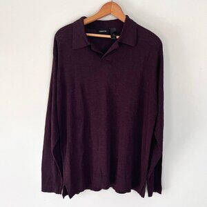 Vintage Silk Blend Knit Sweater